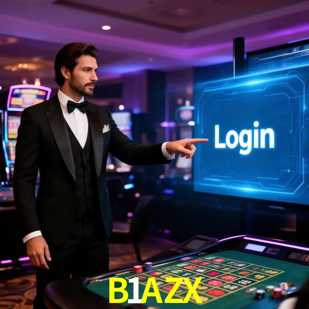 B1AZX Login - OTP, cuenta y soporte Pantalla B1AZX Login con OTP, contraseña, cuenta segura y soporte móvil